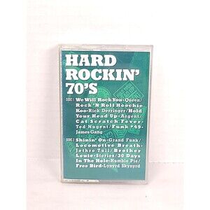 Vintage Hard Rockin' 70s by Various Artists Cassette, Mar-1990, Priority Records